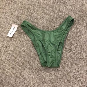 Green PacSun bathing suite bottoms
